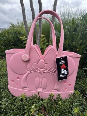 NWT Bitty BOGG BAG Small Tote Disney Minnie Mouse pink